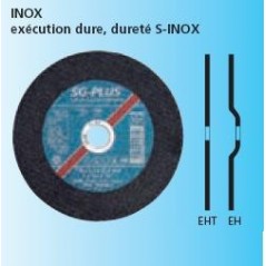 DISQUE EHT 100-1,0 A60 S SGP-INOX